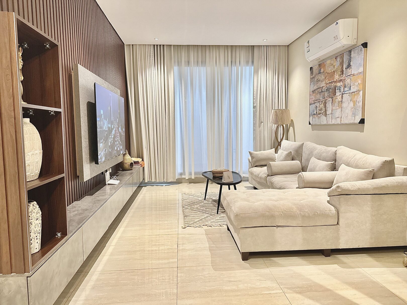 Apartment Near Boulevard Riyadh – 3 Bedrooms, 3 Bathrooms with Majlis